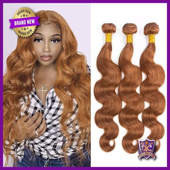 Human Hair Extensions Body Wave Bundles 14-18 Inch Quick Weave main image 7
